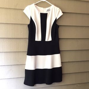 COPY - Shelby & Palmer Black & Beige Dress